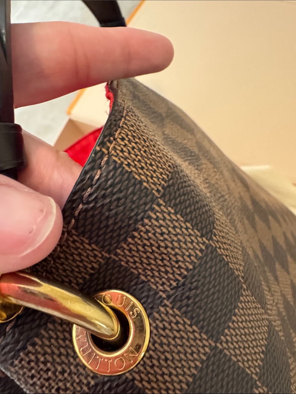 Authentic Louis Vuitton Damiere Graceful PM - Picture 15 of 16